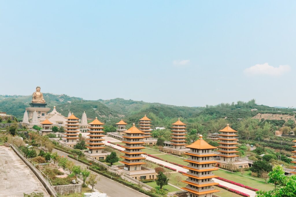 fo guang shan monastery kaoshiung taiwan
