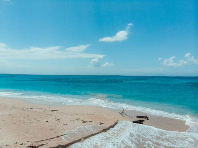 Beach on Isla Zapatilla, Panama