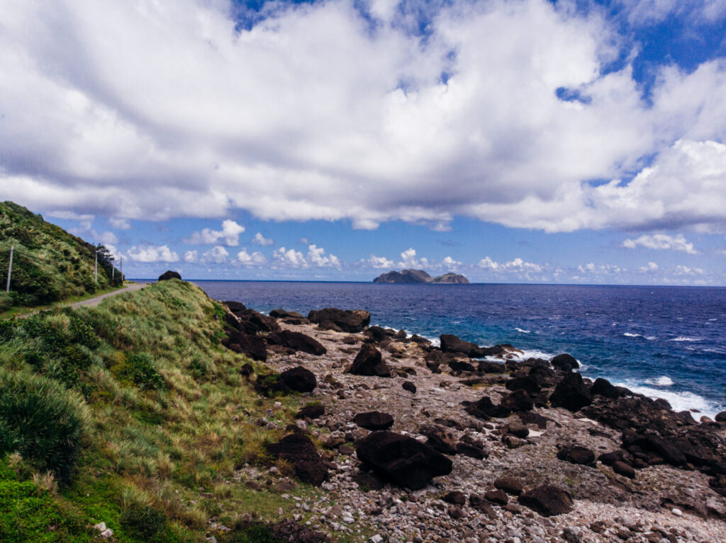 Beach and ocean on Lanyu Island, Orchid Island, Taiwan