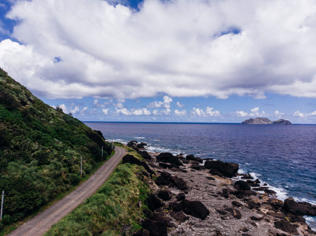 Ocean road Lanyu Island, Orchid Island, Taiwan