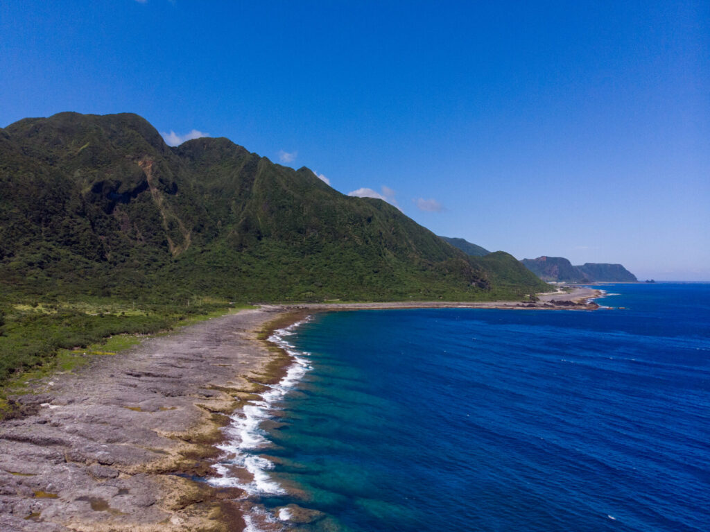 Beach on Lanyu Island, Orchid Island, Taiwan