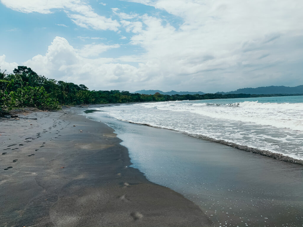 Beach in Puerto Viejo, Costa Rica