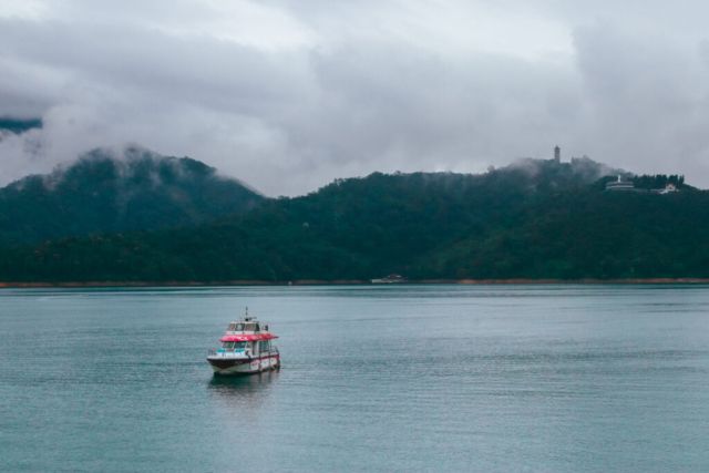 Boat in Sun Moon Lake, Taiwan