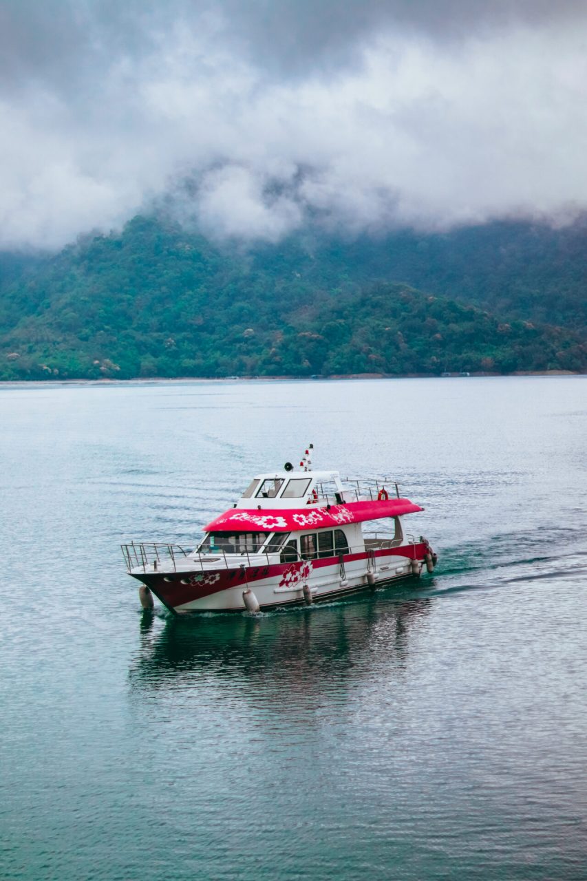 Boat in Sun Moon Lake, Taiwan