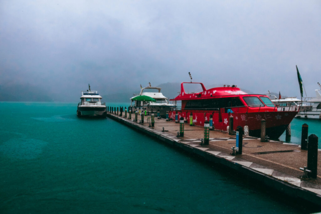 Boat Dock in Sun Moon Lake, Taiwan