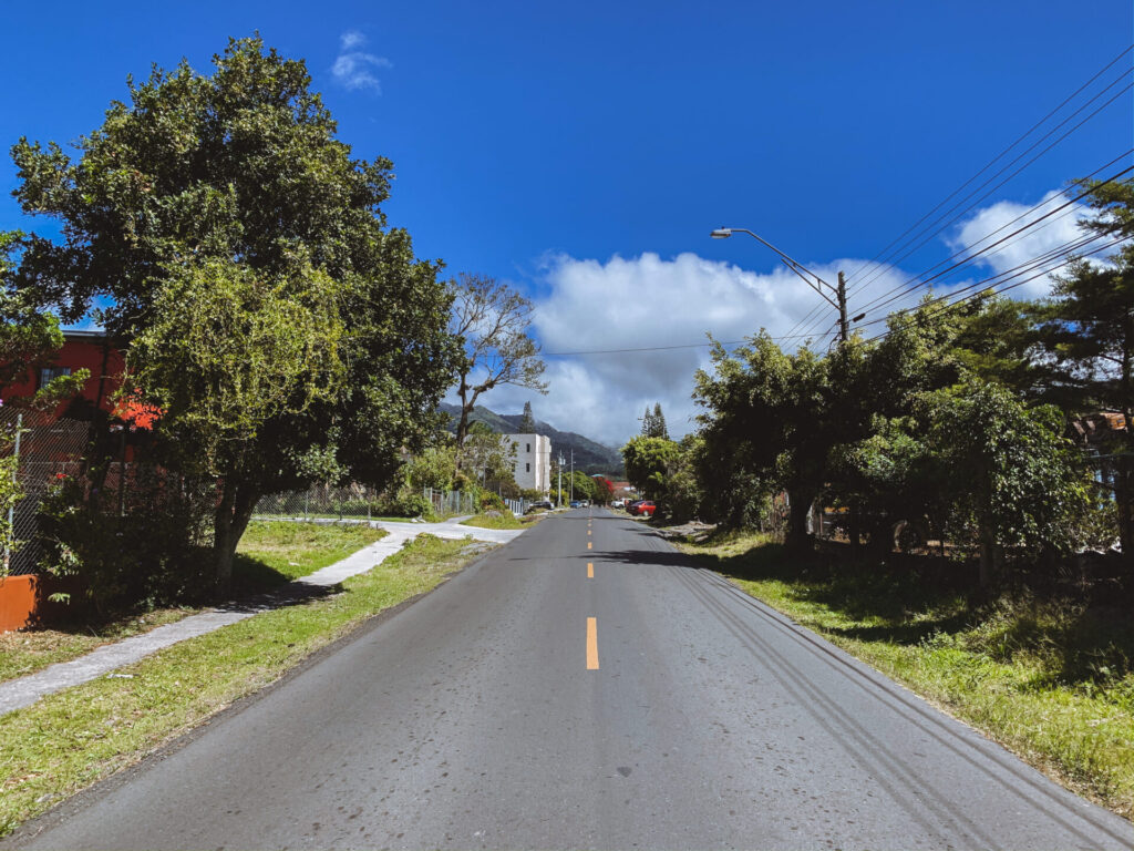 Road in Boquete, Panama