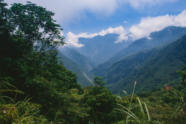 Mountains in Taroko Gorge, in Taroko National Park, Hualien, Taiwan