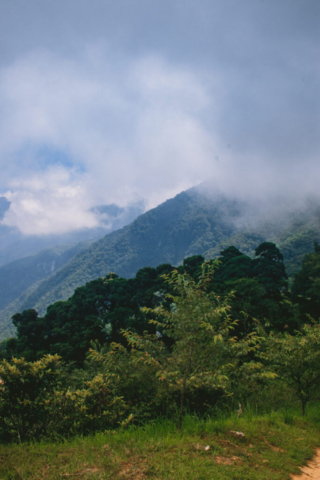 Mountain view in Taroko Gorge, in Taroko National Park, Hualien, Taiwan