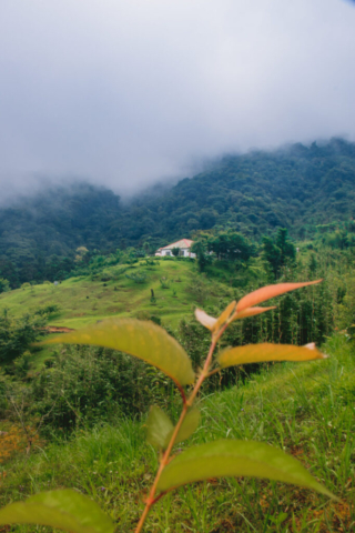 Misty Mountain in Taroko Gorge, in Taroko National Park, Hualien, Taiwan