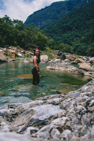 Wini in Taroko Gorge, in Taroko National Park, Hualien, Taiwan