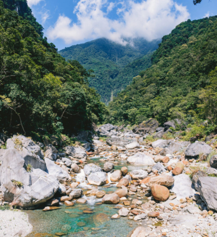 Taroko Gorge, in Taroko National Park, Hualien, Taiwan