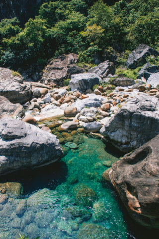 Taroko Gorge, in Taroko National Park, Hualien, Taiwan