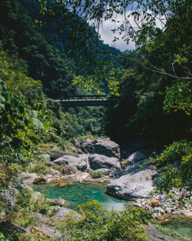 Taroko Gorge, in Taroko National Park, Hualien, Taiwan