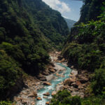 Taroko Gorge, in Taroko National Park, Hualien, Taiwan