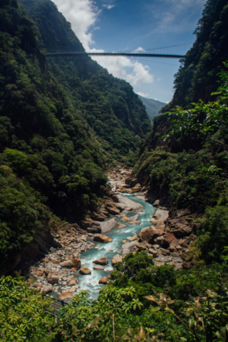 Taroko Gorge, in Taroko National Park, Hualien, Taiwan