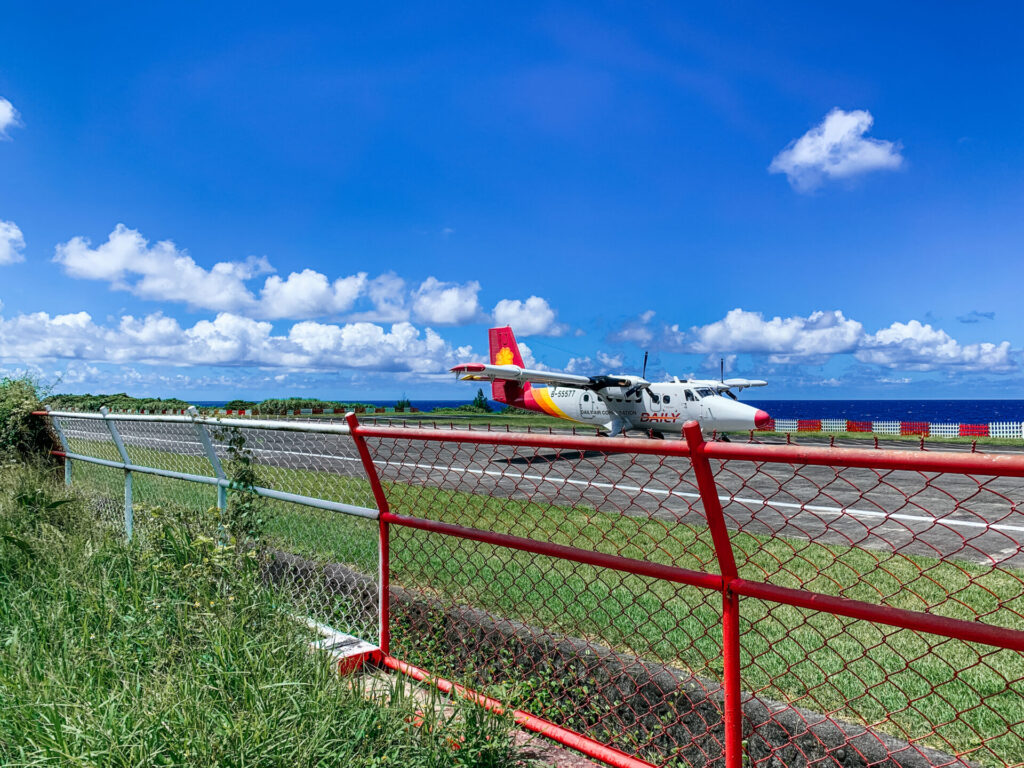 Airport on Lanyu Island, Orchid Island, Taiwan