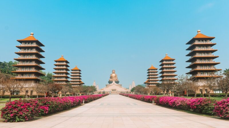 fo guang shan monastery kaohsiung taiwan