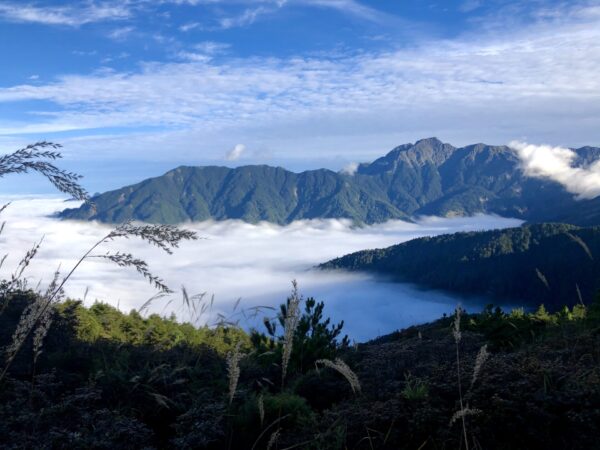 Hehuan Shan Mountain in Taiwan