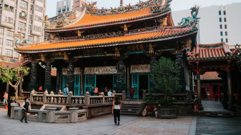 Lungshan Temple Taipei Taiwan