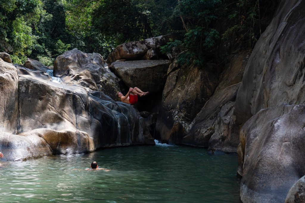Ba Ho Waterfalls, Nha Trang, Vietnam Flips