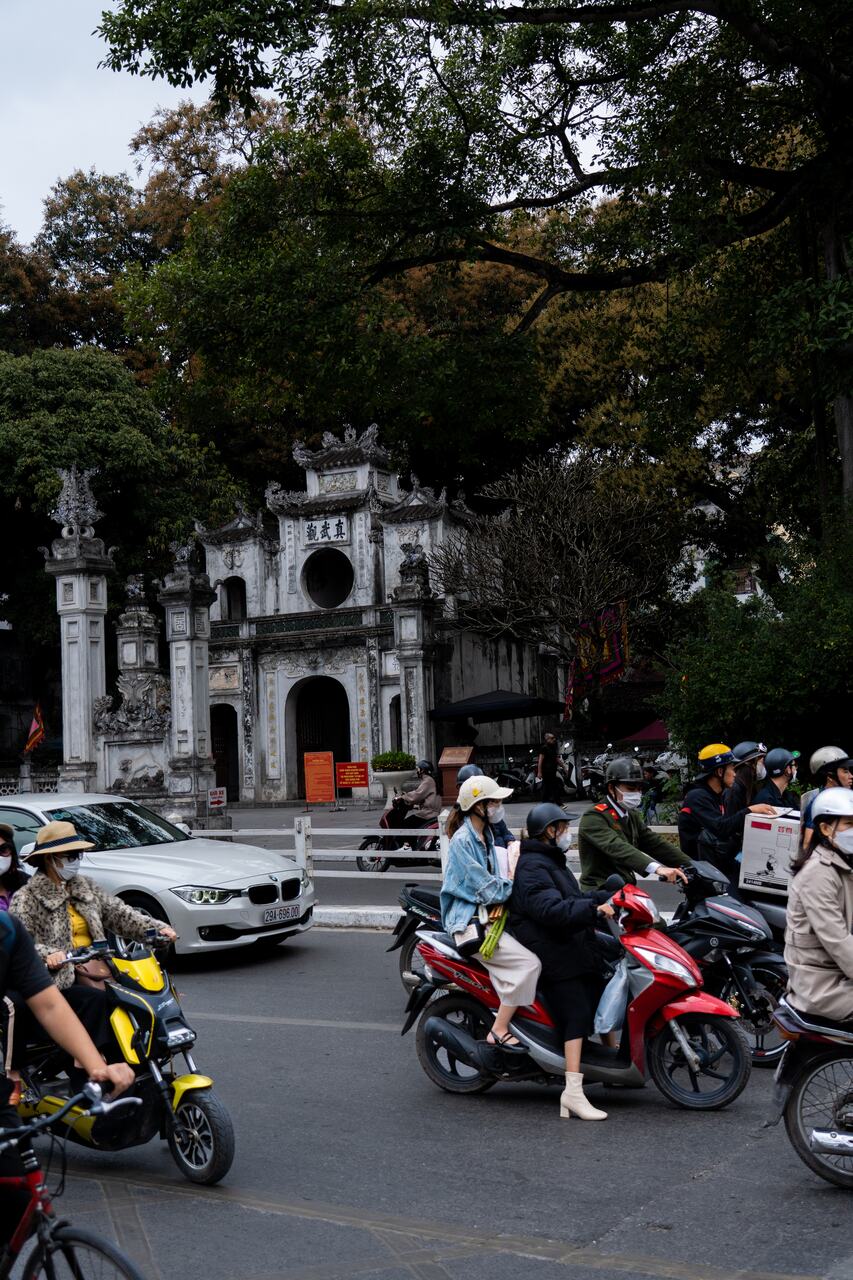 temple in hanoi