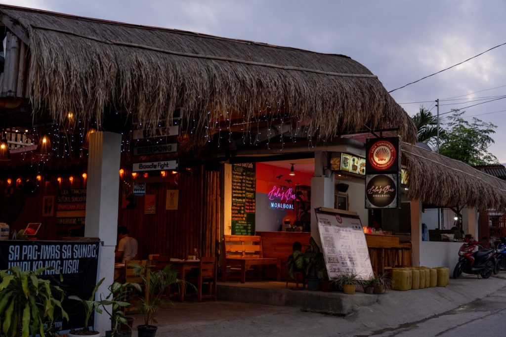 storefront in moalboal, cebu, philippines