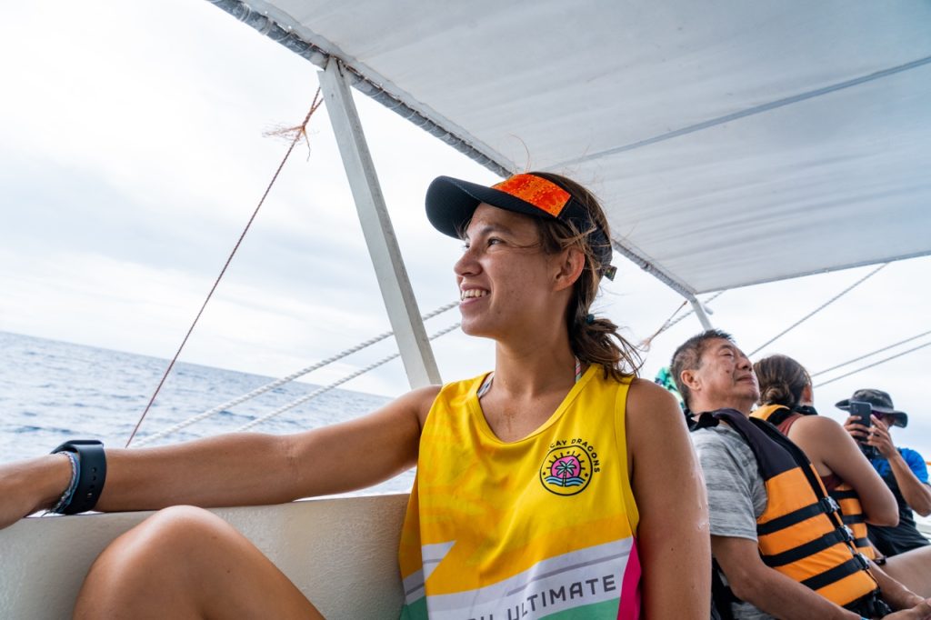 Boat to Sumilon Island, Philippines