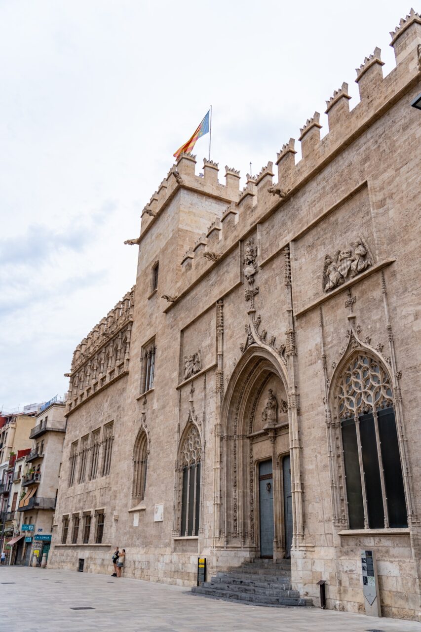 La Lonja de la Seda de Valencia, Carrer de la Llotja, Valencia, Spain, Silk Trading