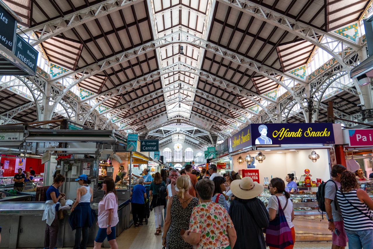 Mercado central valencia market, Spain