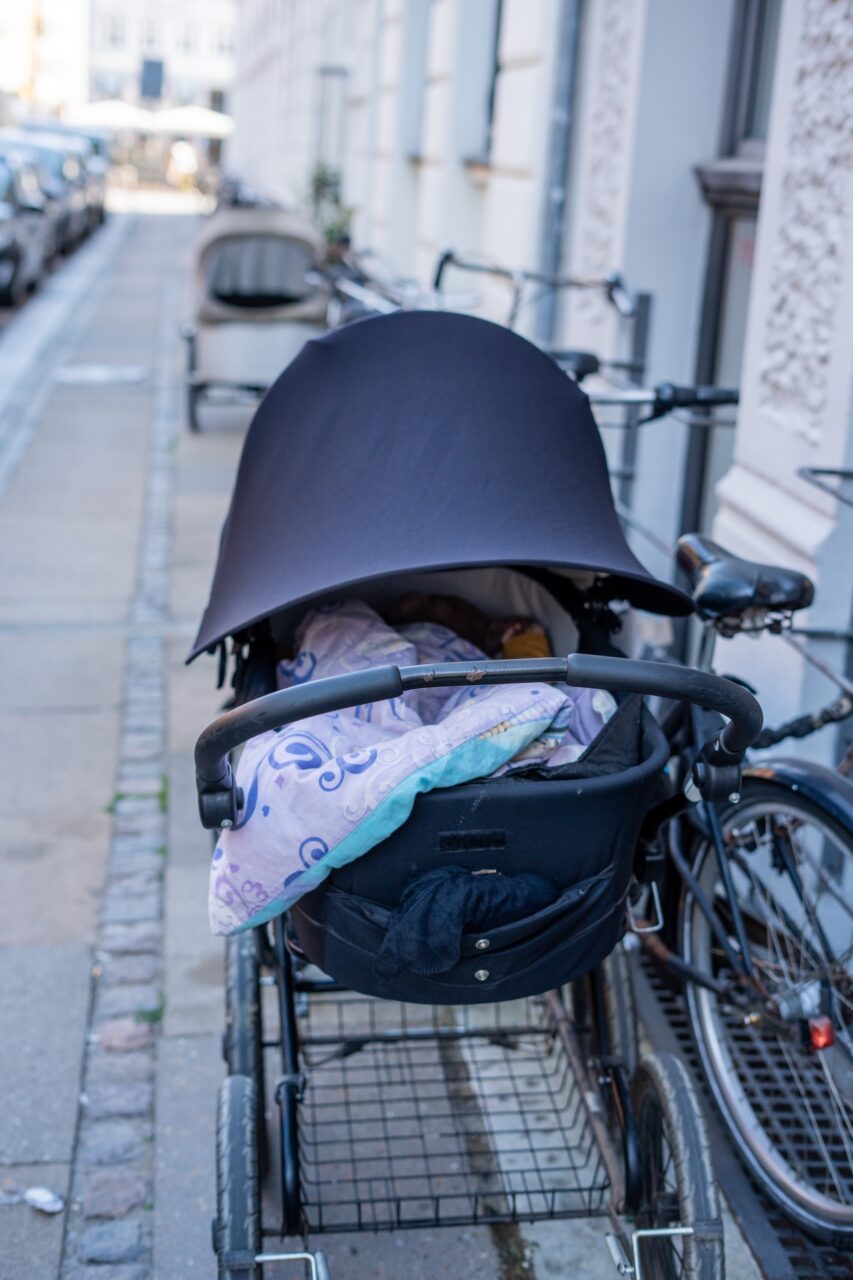 Stroller in Copenhagen, Denmark