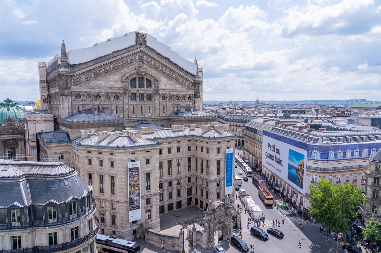 paris viewpoint: galeries lafayette