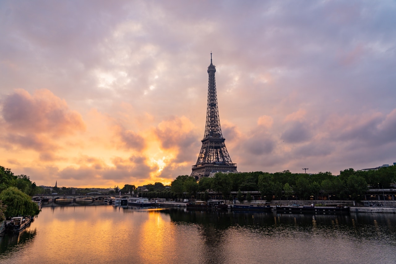 best sunrise spot in paris