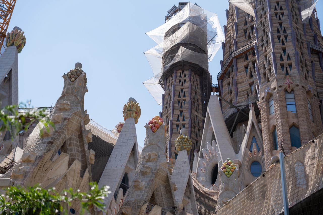 Sagrada Familia new construction