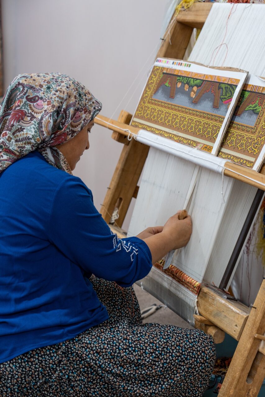 Bazaar 54 Carpet Making Factory, Carpet Weaving, Turkey Tour