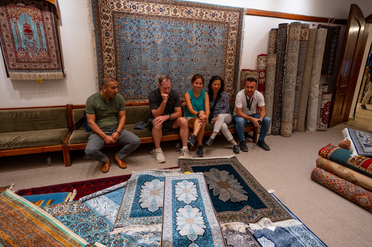 Bazaar 54 Carpet Making Factory, Carpet Weaving, Turkey Tour