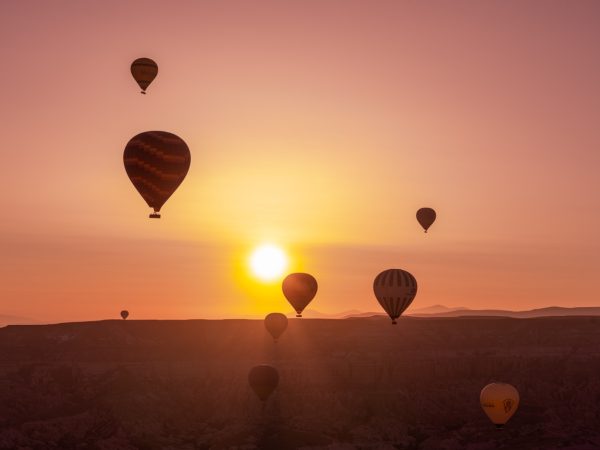 hot air balloon in cappadocia