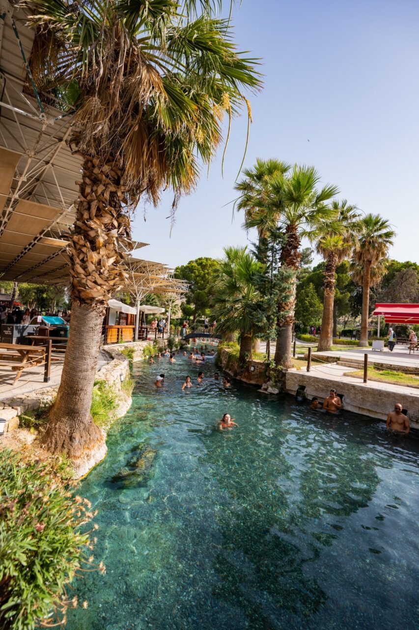 Cleopatra’s Antique Pool hierapolis pamukkale turkey tour