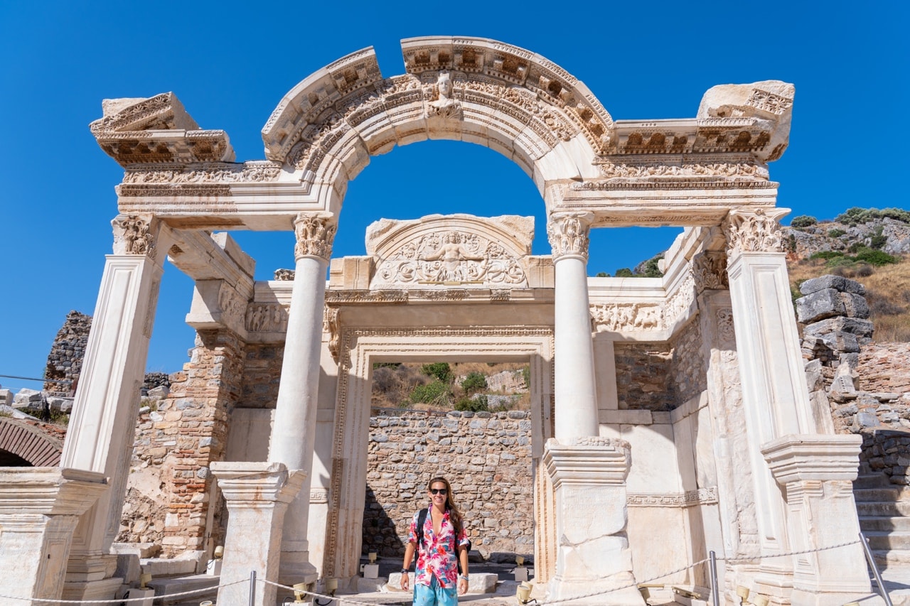 temple of hadrian ephesus turkey tour
