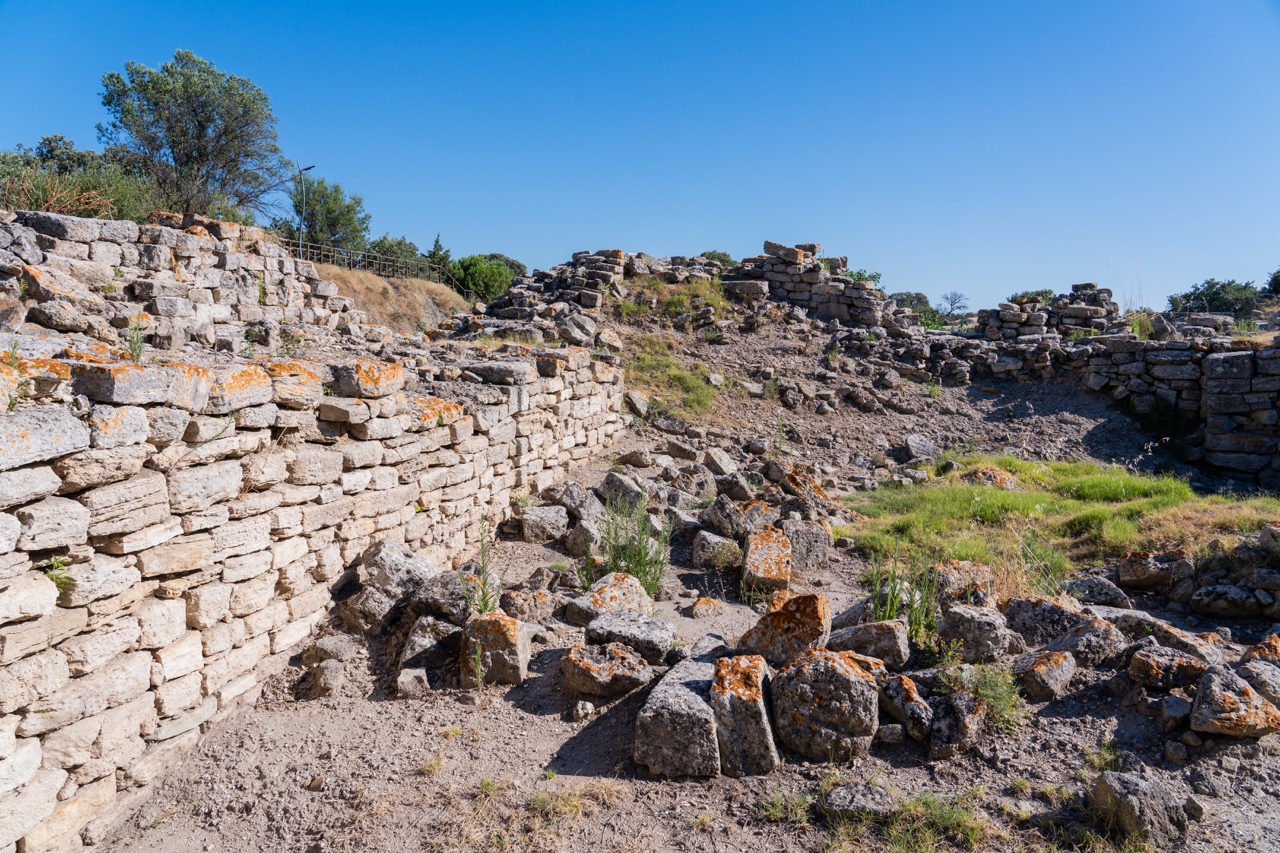 troy, turkey ruins