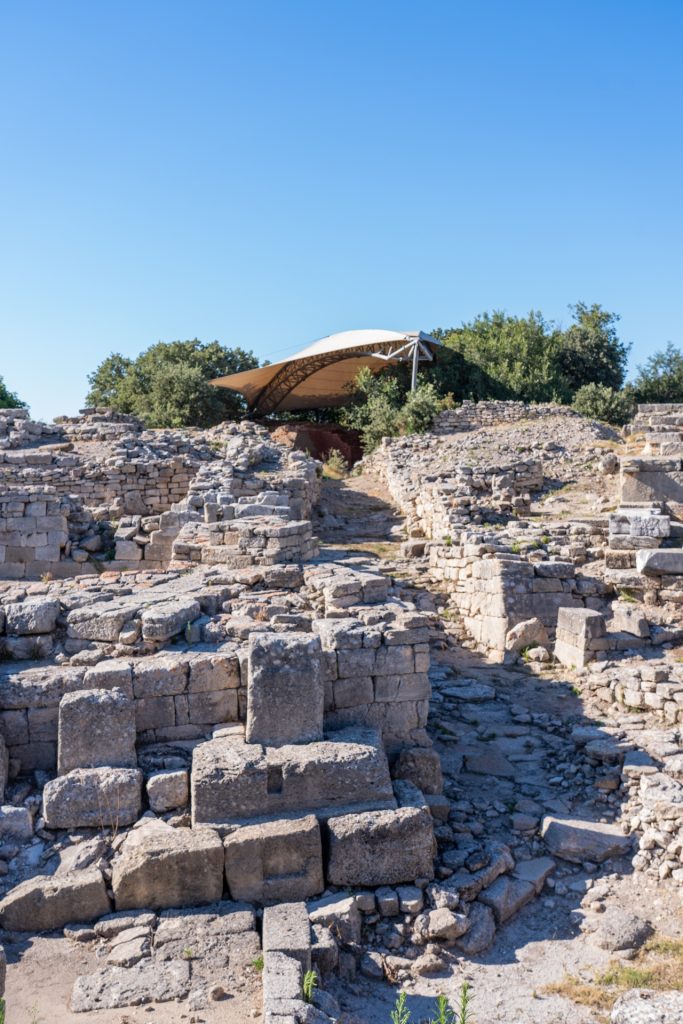 troy, turkey ruins