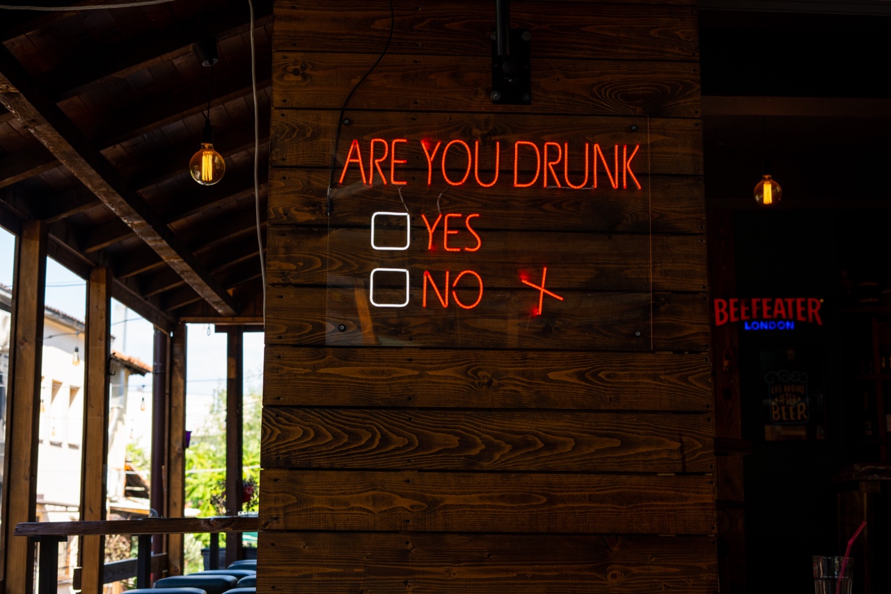 are you drink sign