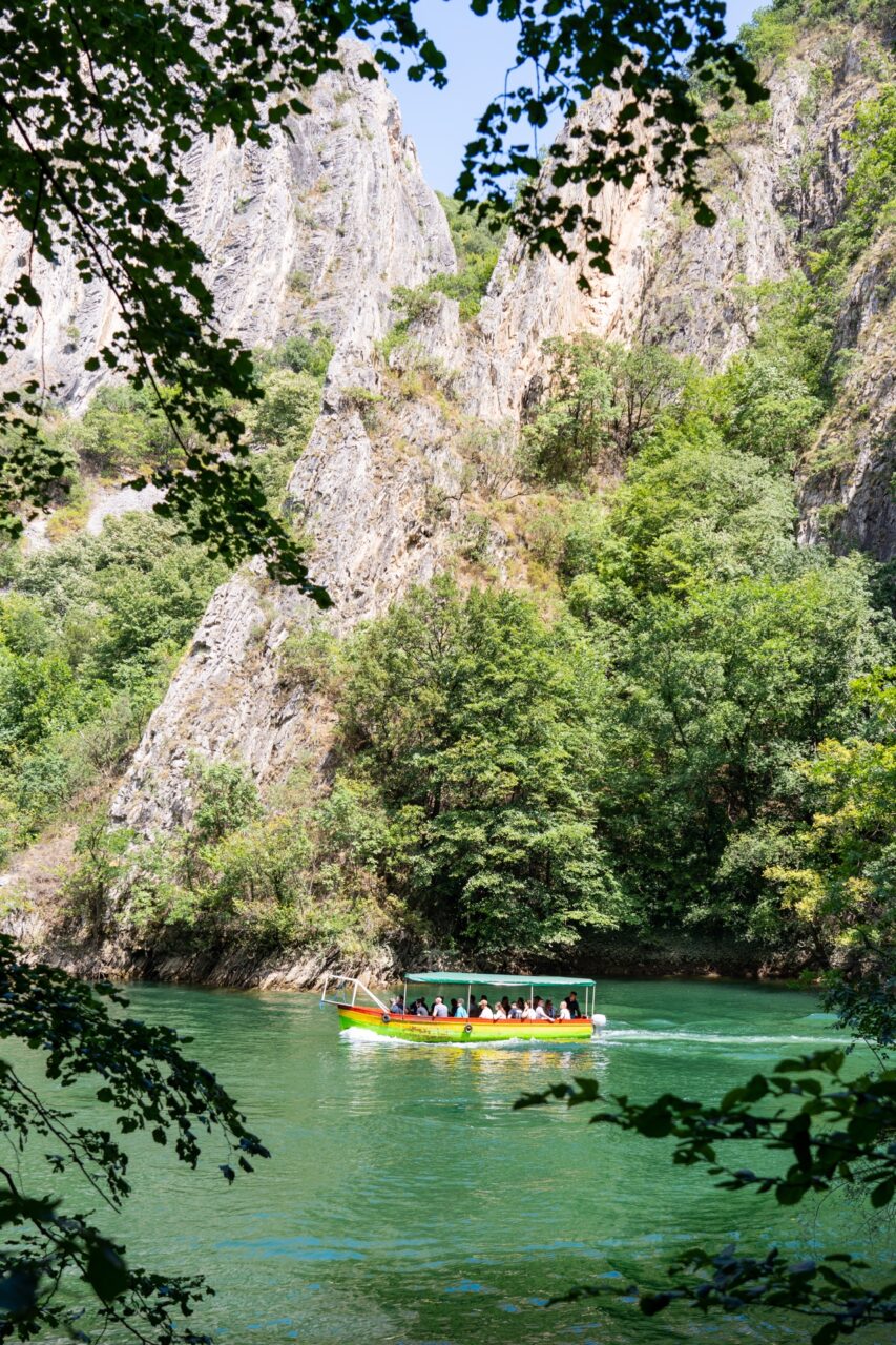 matka canyon boating skopje macedonia things to do