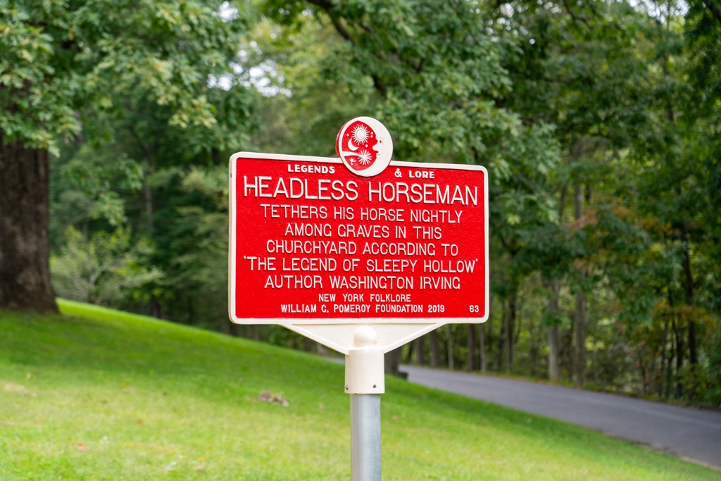 headless horseman myth sleepy hollow cemetery new york