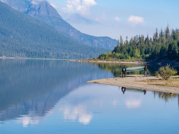 buttle lake, strathcona provincial park, campbell river, vancouver island, bc, canada