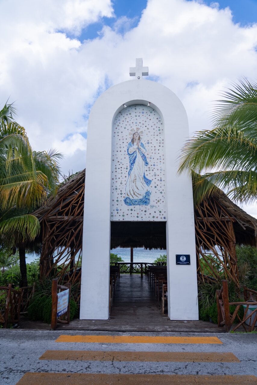 cozumel beach church
