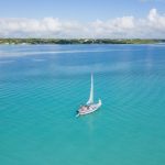 bacalar sailing pirate waters pirate lagoon mexico