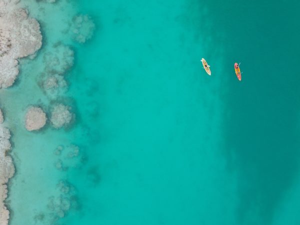 los rapidos kayaks bacalar mexico stromatolites