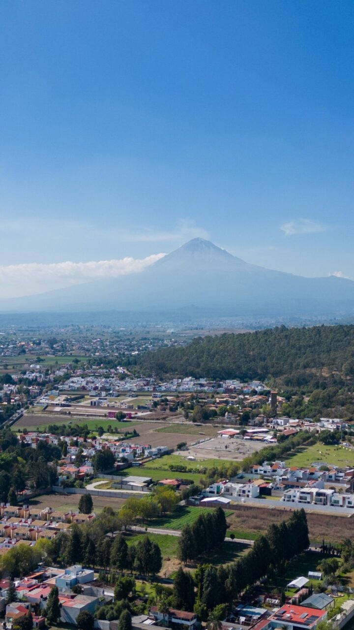 volcan Popocatépetl volcano cholula mexico